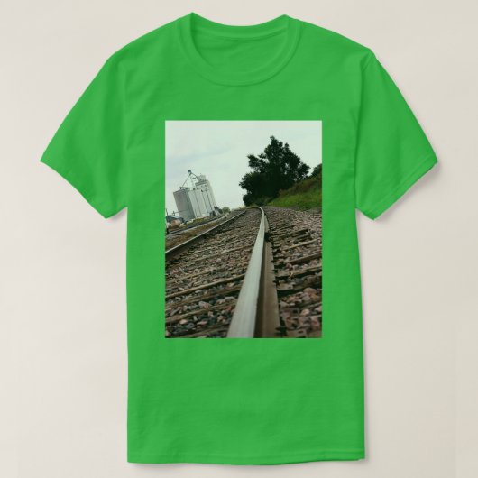 Nebraska Train Track Pt T-shirt (Design voorkant)