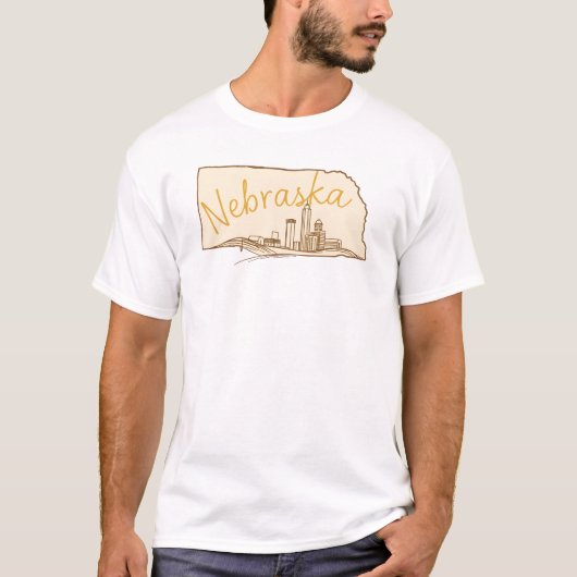 Nebraska Tshirt V01 (Voorkant)