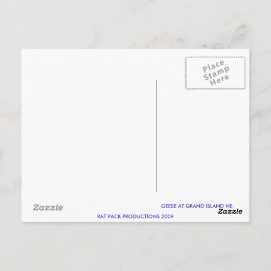 NEBRASKA-UITZICHTEN BRIEFKAART (Achterkant)