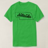 Nebraska US State Pride T-shirt (Design voorkant)