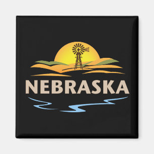 Nebraska Verenigde Staten Magneet