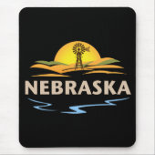 Nebraska Verenigde Staten Muismat (Voorkant)