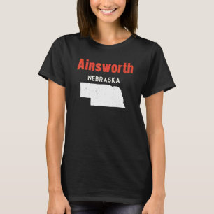 Nebraska Verenigde Staten State America Travel Neb T-shirt