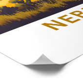 Nebraska Verenigde Staten Travel Print (Hoek)