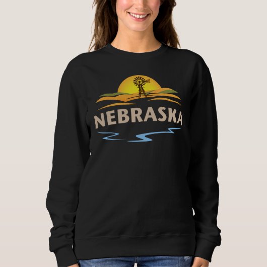 Nebraska Verenigde Staten Trui (Voorkant)