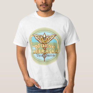 Nebraska Verpleegster Caduceus T-shirt