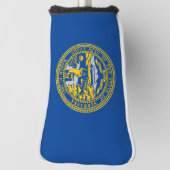 Nebraska vlag golfheadcover (Draai 90)
