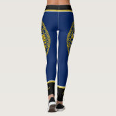Nebraska vlag leggings (Achterkant)