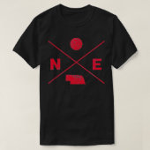  Nebraska Volleyball Player Coach Di T-shirt (Design voorkant)