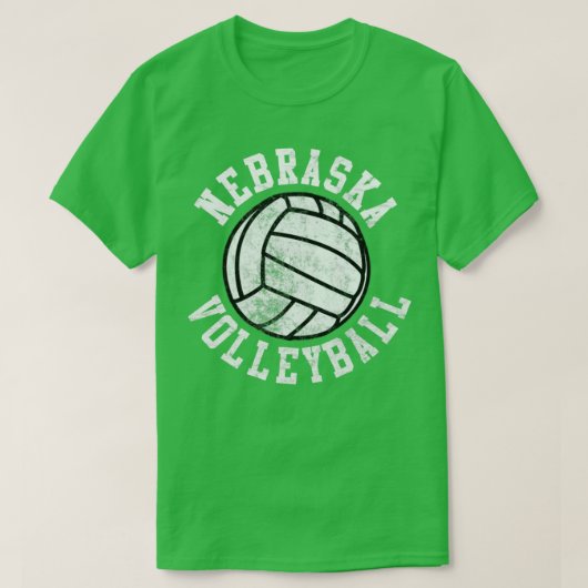  Nebraska Volleyball T-shirt (Design voorkant)