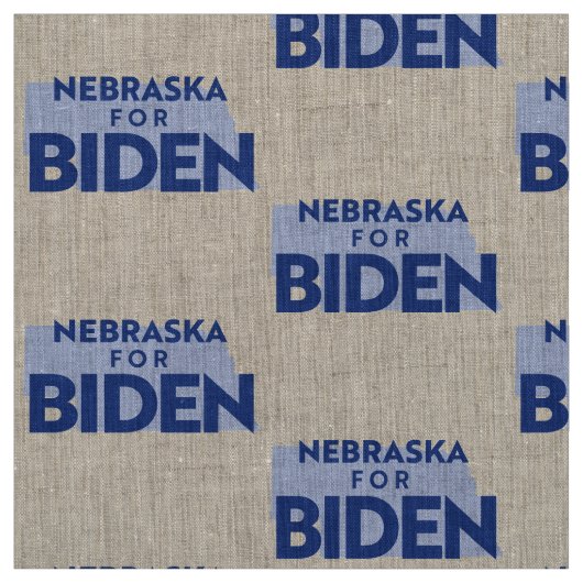 Nebraska voor Biden Stof (Swatch)