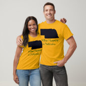 Nebraska Wat er gebeurt T-shirt (Unisex)