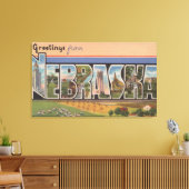 NebraskaLarge Letter ScenesNebraska Canvas Afdruk (Insitu (Woonkamer))