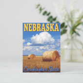 Nebraska's Golden Harvest: The Cornhusker State Briefkaart (Staand voorkant)