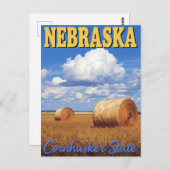 Nebraska's Golden Harvest: The Cornhusker State Briefkaart (Voorkant / Achterkant)