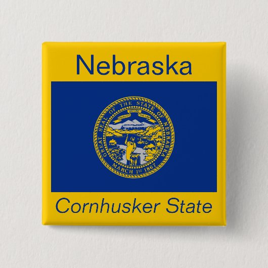 Nebraskische Button (Voorkant)