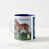 NeBros Patriot & Sign-Mok Tweekleurige Koffiemok (Voorkant links)