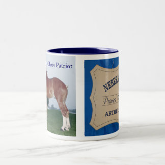 NeBros Patriot & Sign-Mok Tweekleurige Koffiemok