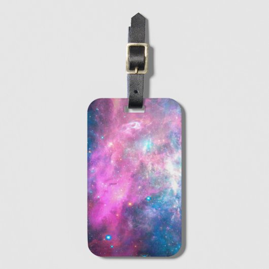 *~* Nebual Galaxy Celestial Buitenspatie Bagagelabel (Voorkant (verticaal))