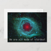 Nebula astronomy Science space quote Briefkaart (Voorkant / Achterkant)