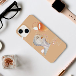 Nebula Attack en Galactic Pearl Ketting Case-Mate iPhone 14 Hoesje