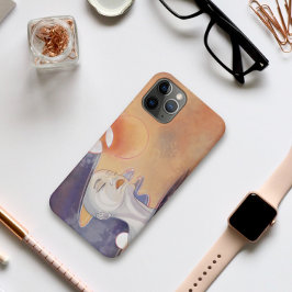 Nebula Attack en Galactic Pearl Ketting Case-Mate iPhone Case