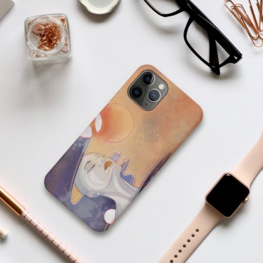 Nebula Attack en Galactic Pearl Ketting Case-Mate iPhone Case