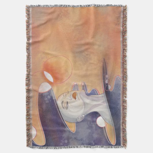 Nebula Attack en Galactic Pearl Ketting Deken (Voorkant Verticaal)