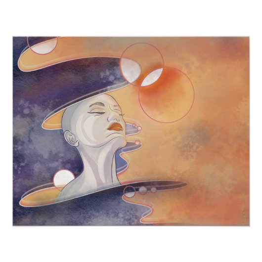 Nebula Attack en Galactic Pearl Ketting Perfect Poster (Voorkant)