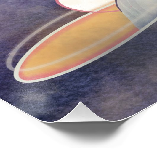 Nebula Attack en Galactic Pearl Ketting Perfect Poster (Hoek)