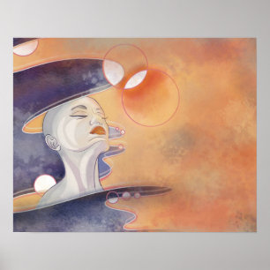 Nebula Attack en Galactic Pearl Ketting Poster