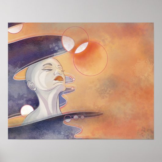 Nebula Attack en Galactic Pearl Ketting Poster (Voorkant)