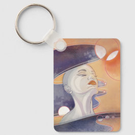 Nebula Attack en Galactic Pearl Ketting Sleutelhanger