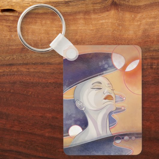 Nebula Attack en Galactic Pearl Ketting Sleutelhanger (Voorkant)