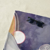 Nebula Attack en Galactic Pearl Ketting Strandlaken (In situ)