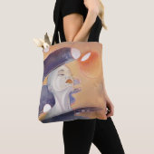 Nebula Attack en Galactic Pearl Ketting Tote Bag (Dichtbij)