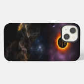 Nebula Bloom 2017 iPhone Hoesje (Achterkant horizontaal)