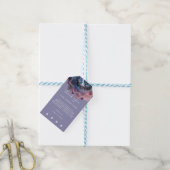 Nebula Bloom | Mandala Cadeaulabel (Met Touw)