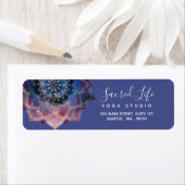 Nebula Bloom | Mandala Etiket (Insitu)