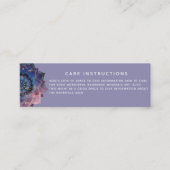 Nebula Bloom | Mandala Mini Visitekaartje (Voorkant)