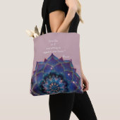 Nebula Bloom | Mandala Tote Bag (Dichtbij)