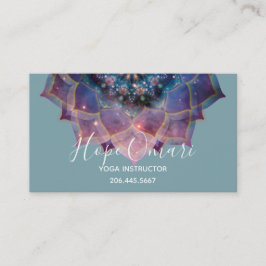 Nebula Bloom | Mandala Visitekaartje