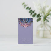 Nebula Bloom | Mandala Visitekaartje (Staand voorkant)