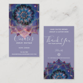 Nebula Bloom | Mandala Visitekaartje