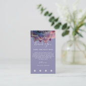 Nebula Bloom | Mandala Visitekaartje (Staand voorkant)
