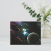 Nebula Briefkaart (Staand voorkant)