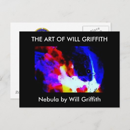 NEBULA-BRIEFKAART BRIEFKAART (Voorkant / Achterkant)