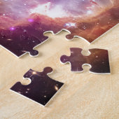 Nebula bright space sterren galaxy hipster geek co legpuzzel (Zijkant)