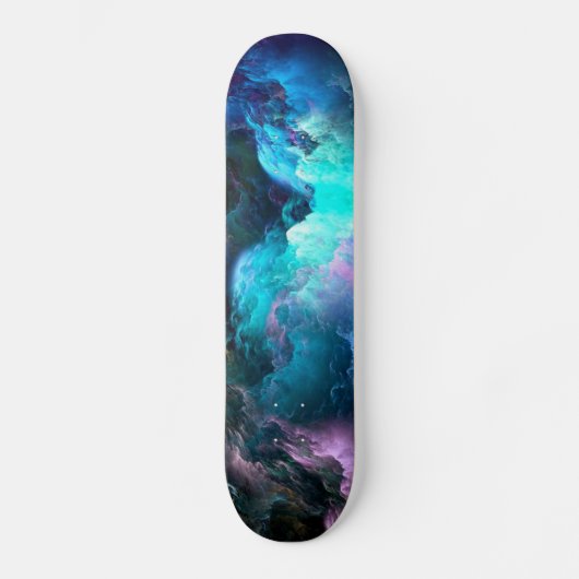 Nebula Clouds Persoonlijk Skateboard (Voorkant)