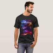 Nebula Clouds Stars and Galaxies T-shirt (Voorkant volledig)